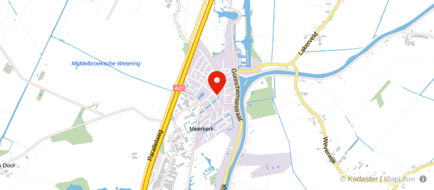 Locatie van Arendse Kon Accountants - Belastingadviseurs