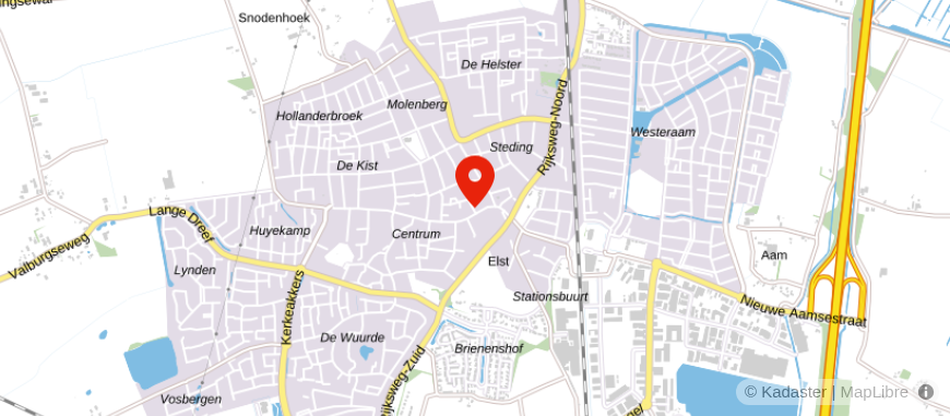 Locatie van Sleiffer Belastingadvies
