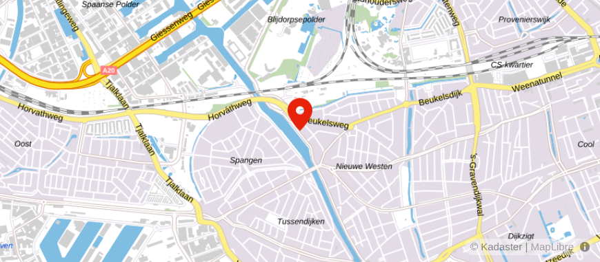 Locatie van Landhuis NVM-Makelaardij