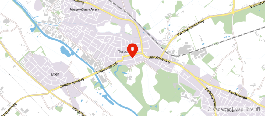 Locatie van Eggink Maalderink Garantiemakelaars Terborg