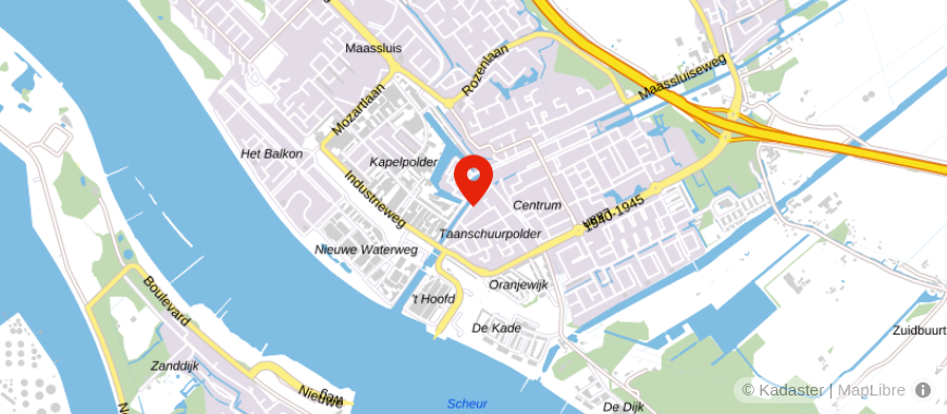 Locatie van MSK Groep