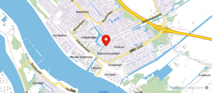 Locatie van VZG Assurantiën B.V.