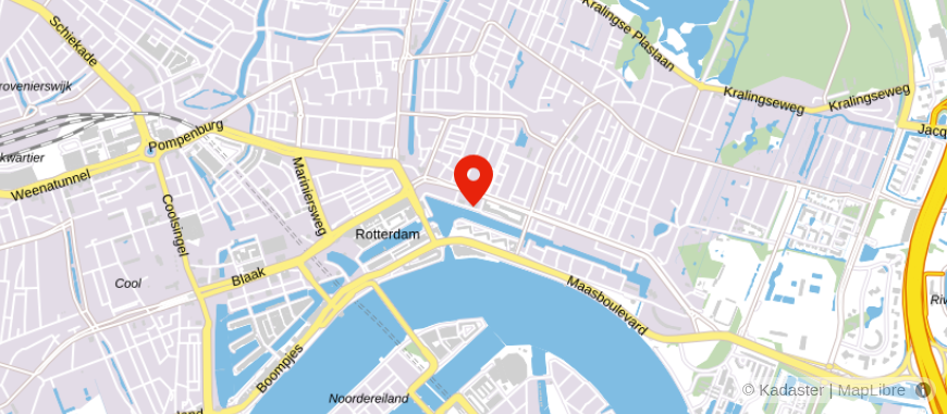 Locatie van Aon Rotterdam - Hoofdkantoor