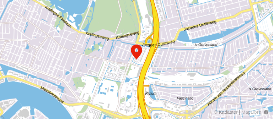 Locatie van EBC Nederland