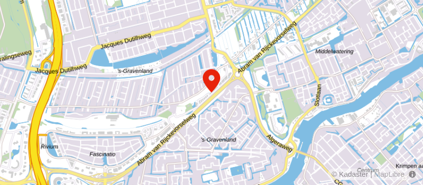 Locatie van 't Goeie Huys Voorne-Putten