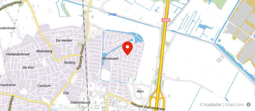 Locatie van Weber Hypotheken en Vermogen