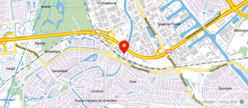 Locatie van Actrion Accountants Belastingadviseurs