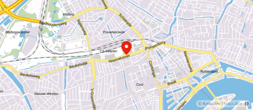Locatie van Van Heeswijk Notarissen