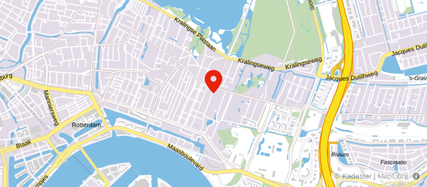 Locatie van De Hypotheker Rotterdam Kralingen