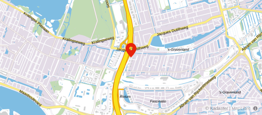 Locatie van Crowe Horwath Accountancy & Belastingadvies