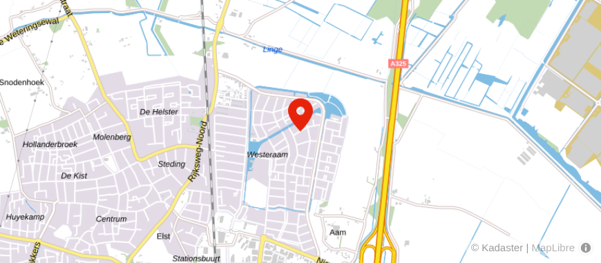 Locatie van Fina
