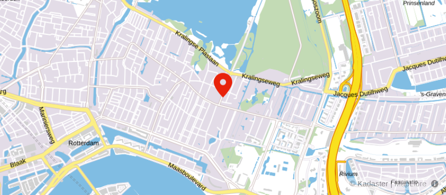 Locatie van De Scheidingsplanner Rotterdam