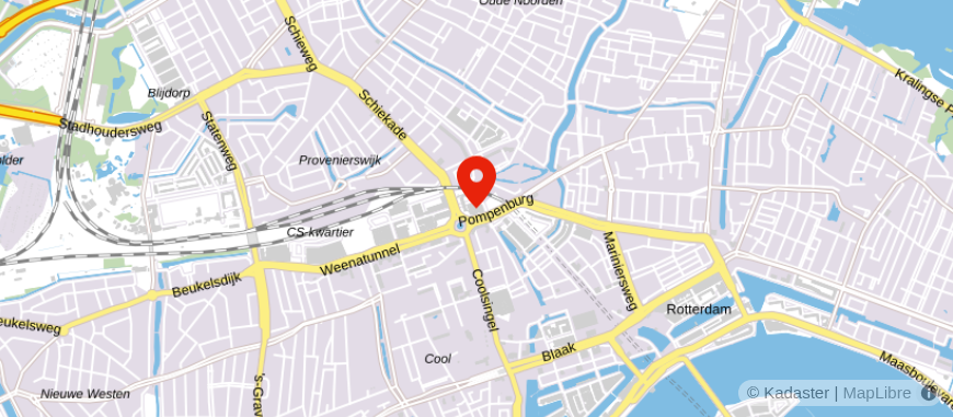 Locatie van Cournot Adviseurs