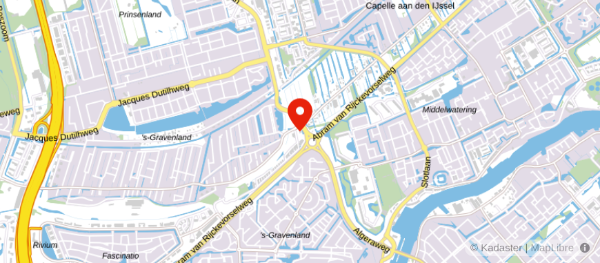 Locatie van AXI-plan Adviesgroep