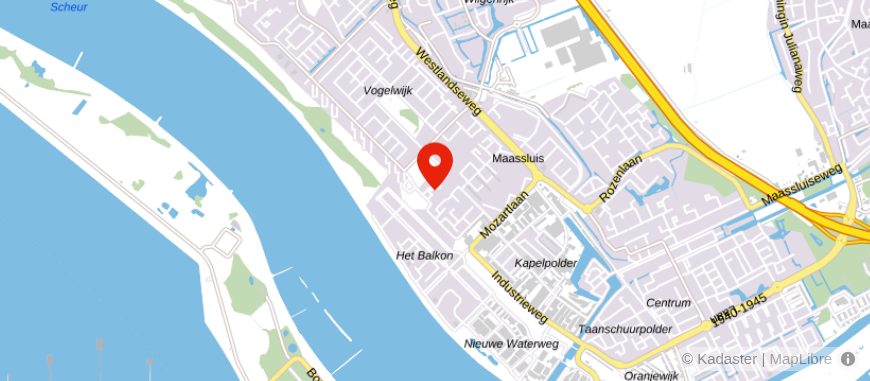 Locatie van Philippi & Willemse Assurantiën
