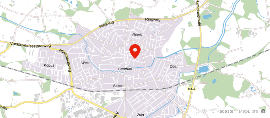 Locatie van Alpina Aalten