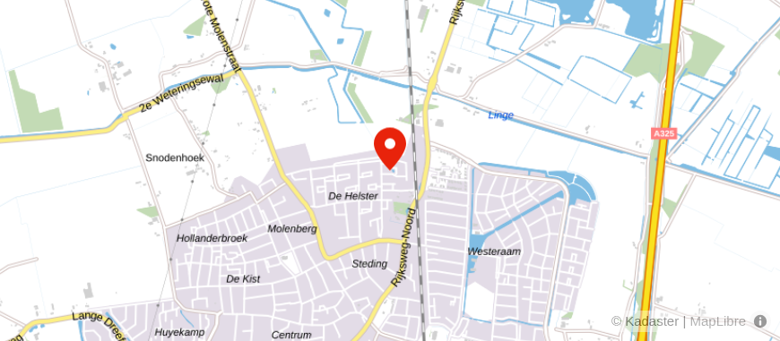 Locatie van Assurantiekantoor Peelen