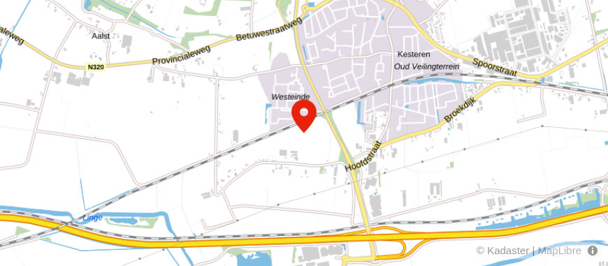 Locatie van Verkerk Adviseurs