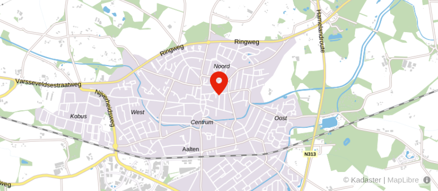 Locatie van Fivaris