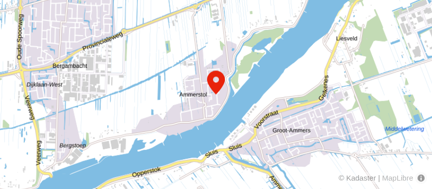 Locatie van Administratiekantoor Ammerstol