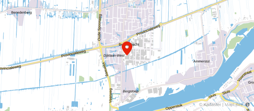 Locatie van Mourik Assurantiën