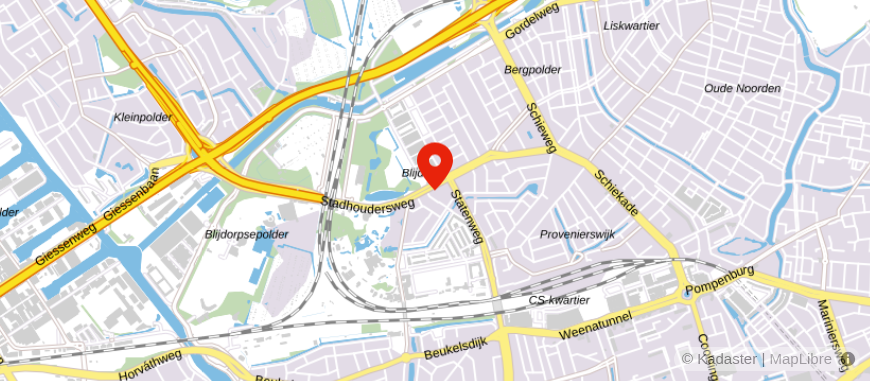 Locatie van Adfice B.V.