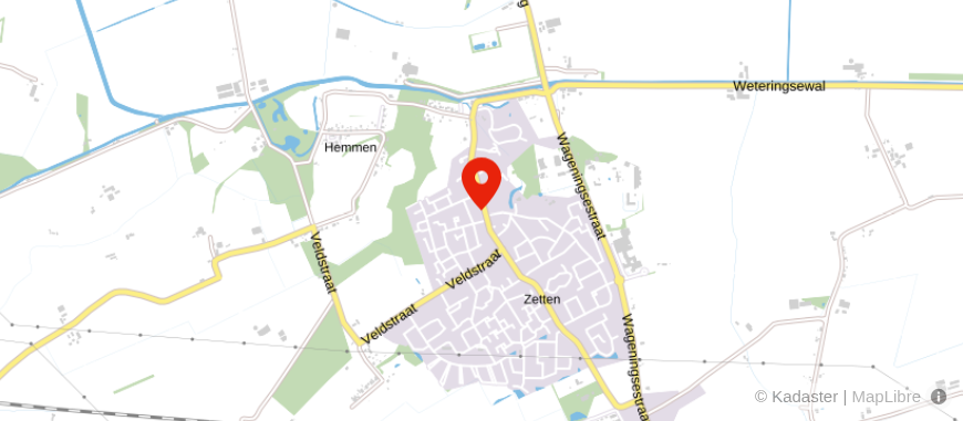 Locatie van Ras Makelaars Hypotheken & Assurantiën