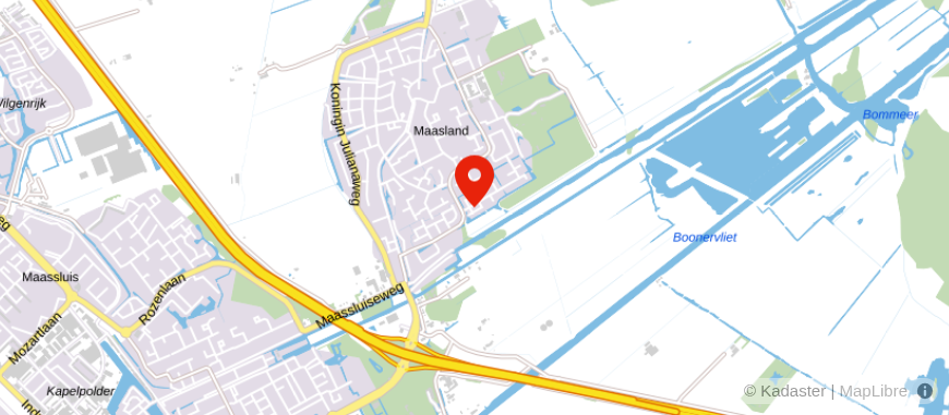 Locatie van Polis Depot B.V.