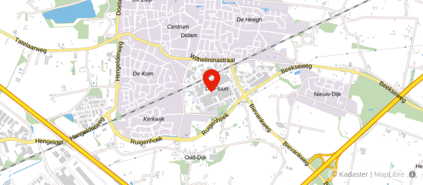 Locatie van MeijerFreriks administraties belastingen advies