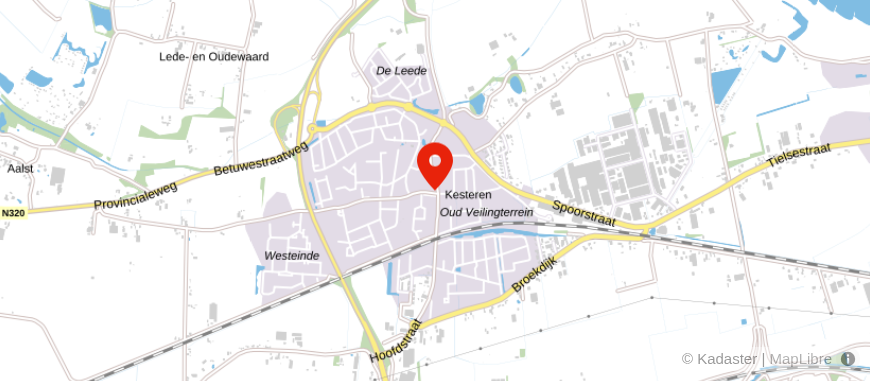Locatie van Commitment Verzekeringen Kesteren