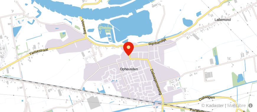 Locatie van Makelaardij OG Joop van Mourik
