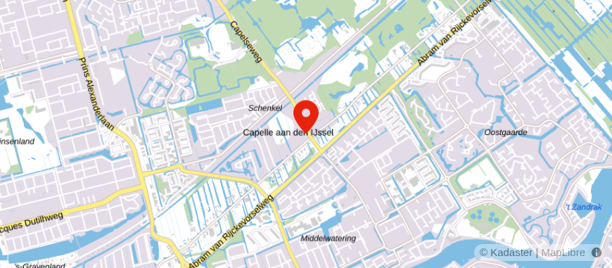 Locatie van Paludanus Financieel Advies BV