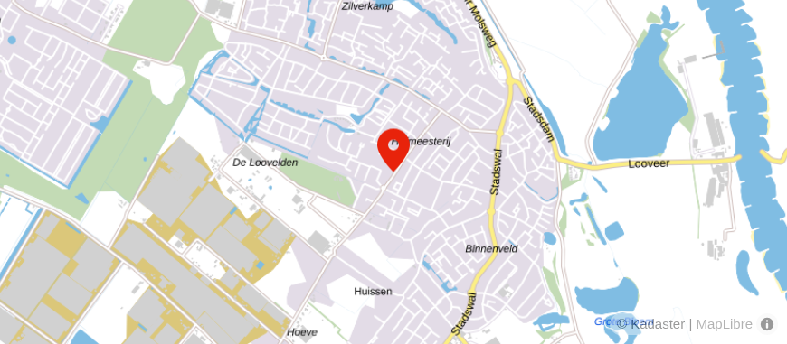 Locatie van Kranenburg Verzekeringen