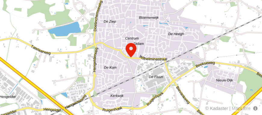 Locatie van Eijmans Assurantiën, Pensioenen&Hypotheken