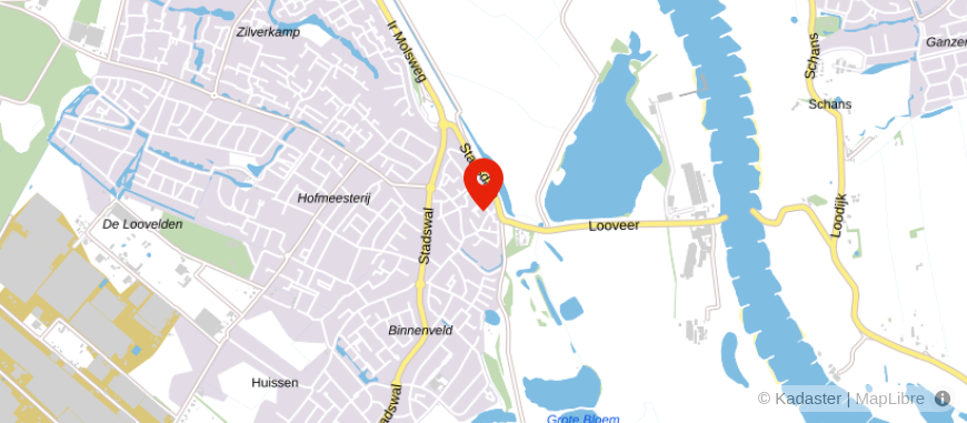 Locatie van Arns & de Leeuw Makelaars