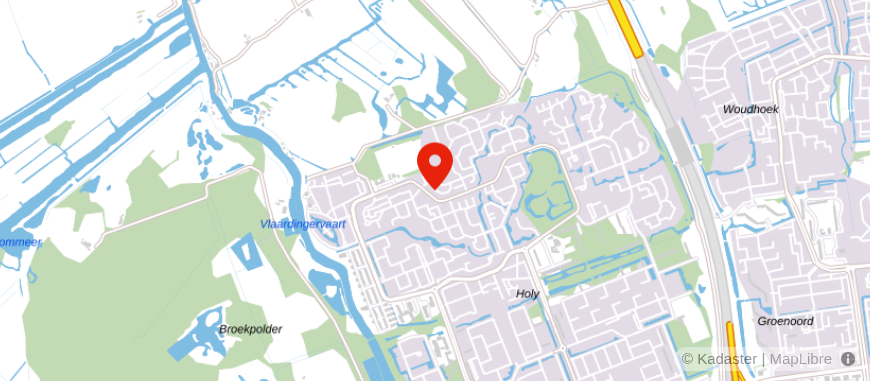 Locatie van Waaijers Uitvaartverzorging