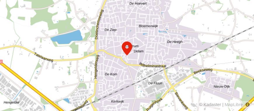 Locatie van Assurantiekantoor BA Lanters bv