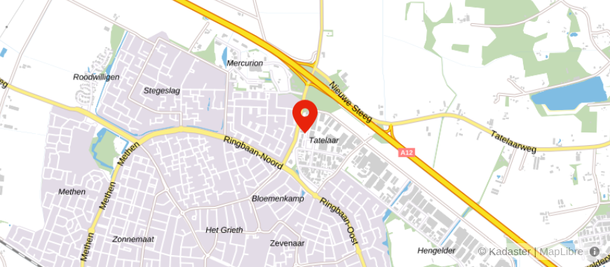 Locatie van Karman & Boss Adviseurs