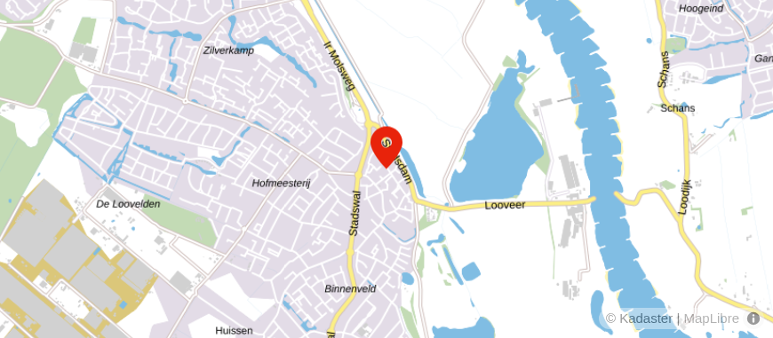 Locatie van Dingemans Makelaardij