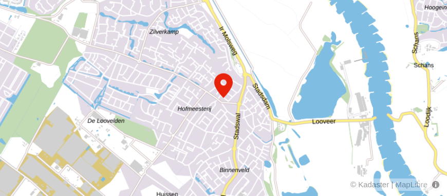 Locatie van Otten & Kampschreur Accountants & Belastingadvies