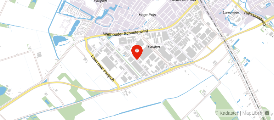 Locatie van Credion Rivierenland
