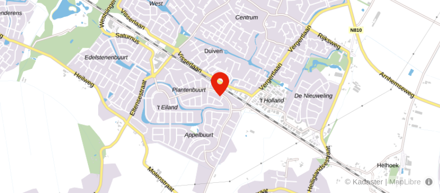 Locatie van Bloemberg Lubbers Assurantie Adviesbureau
