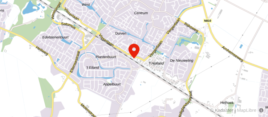Locatie van INFIDE Financieel Advies