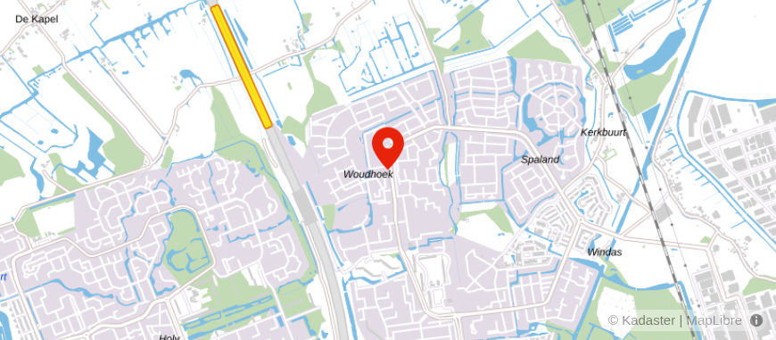 Locatie van TopAdvies Holland