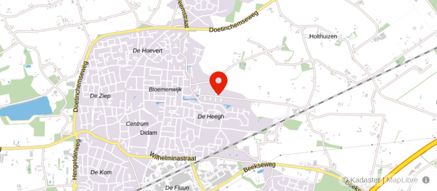 Locatie van Schlief Advies