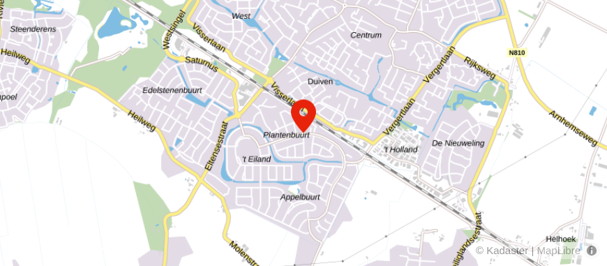 Locatie van Administratie- en Belastingadviesburo H. Elsinga