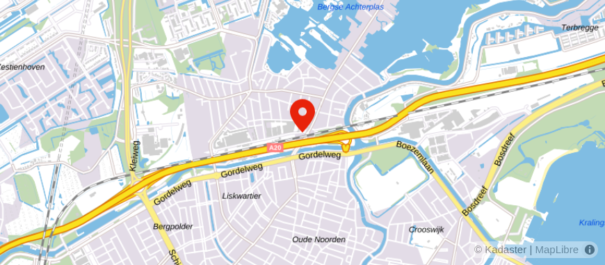 Locatie van Bassant Accountants en Belastingadviseurs