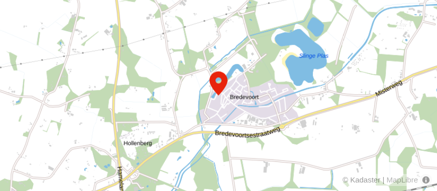 Locatie van De Vesting Makelaardij