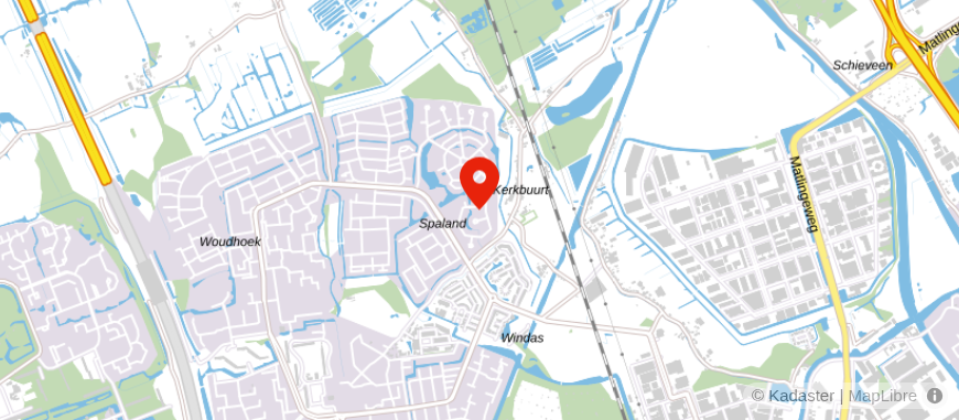 Locatie van J.H.B. Advies