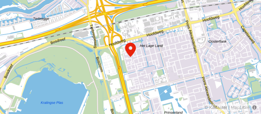 Locatie van De Hypotheekshop Rotterdam Prins Alexander